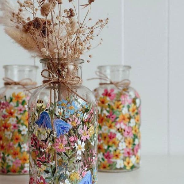 Taller de pintura y flores